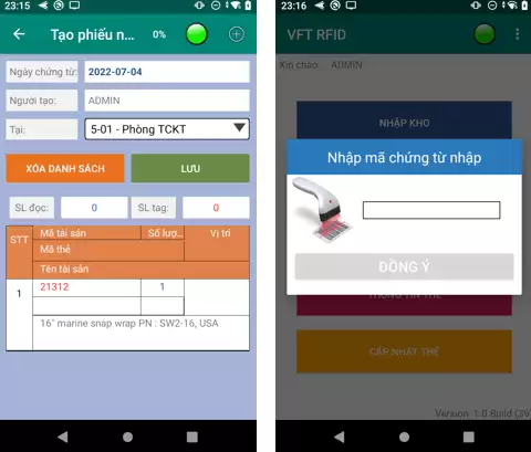 RFID Quản Lý Kho - Tài sản RFID Quản Lý Kho – Tài sản