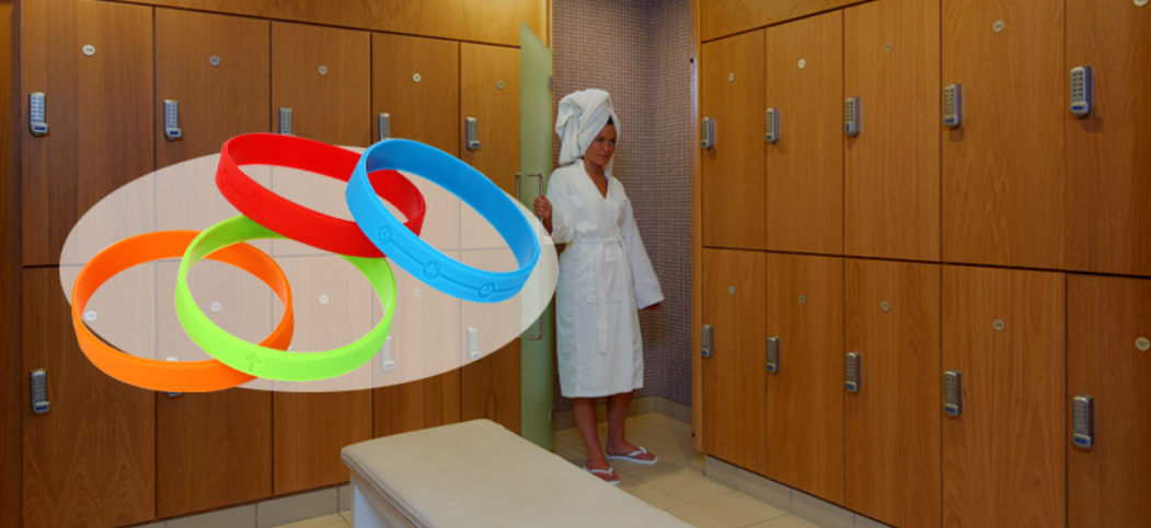 Sử dụng dây đeo cổ tay RFID cho SPA Sử dụng dây đeo cổ tay RFID cho SPA