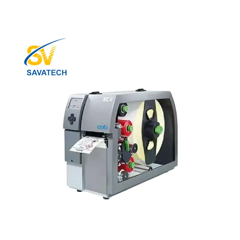 Máy in đặc biệt 2 màu cho nhãn hóa chất XC4/