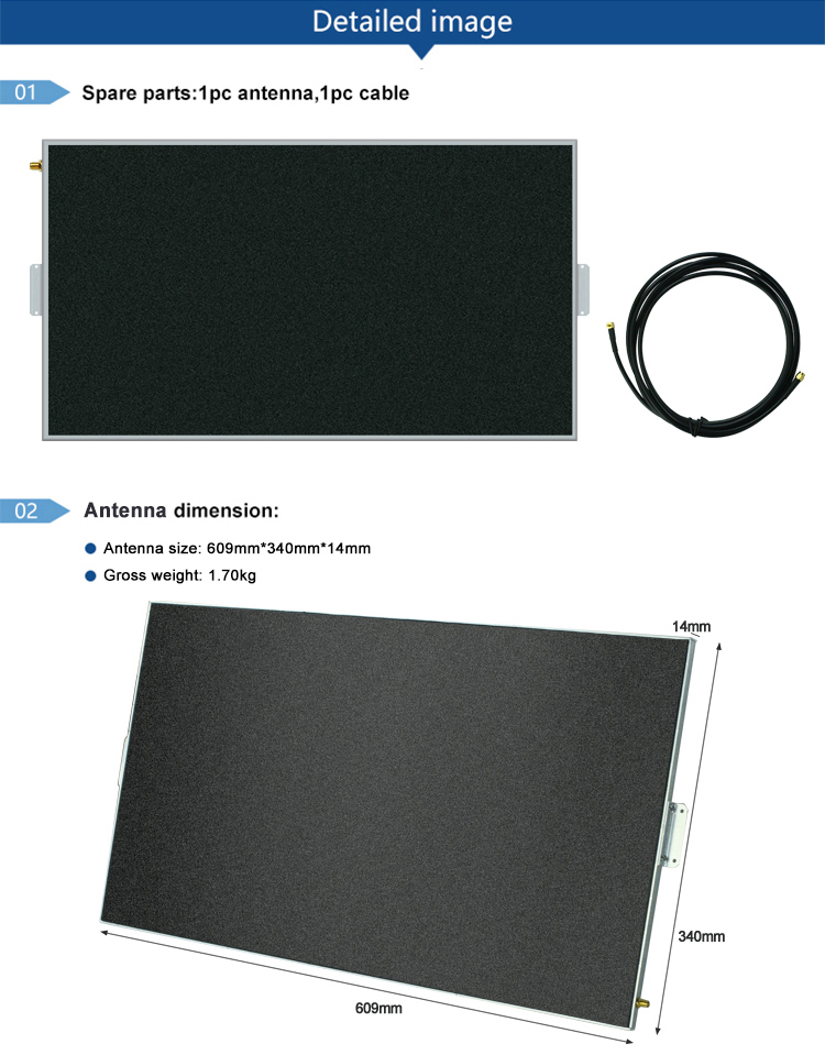anten uhf sv ra8003 7l4f