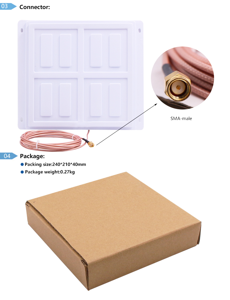 antenna PCB UHF 8dBi SV-RA8002 antenna pcb uhf 8dbi OVnf