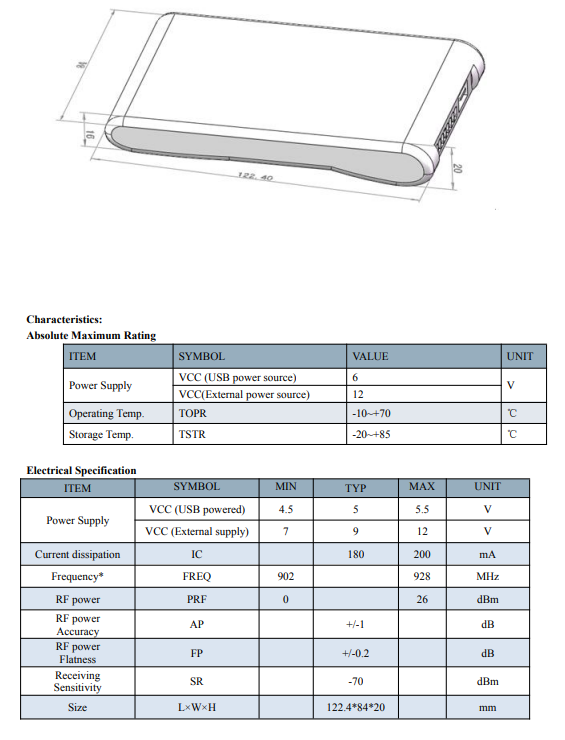 Đầu đọc/ đầu ghi RFID UHF máy tính để bàn SV-USB6202 mo-ta-dien-tu