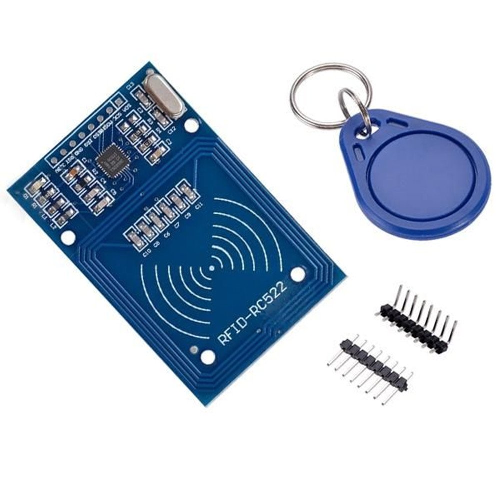 SỰ KHÁC BIỆT GIỮA NFC VÀ RFID Mifare RC522 RFID Sensor Module Kits with Card Reader/Key Chain/Tag Combo & Electromagnetic Card for Arduino UNO R3 Mega 2560 Nano AVR Raspberry Pi